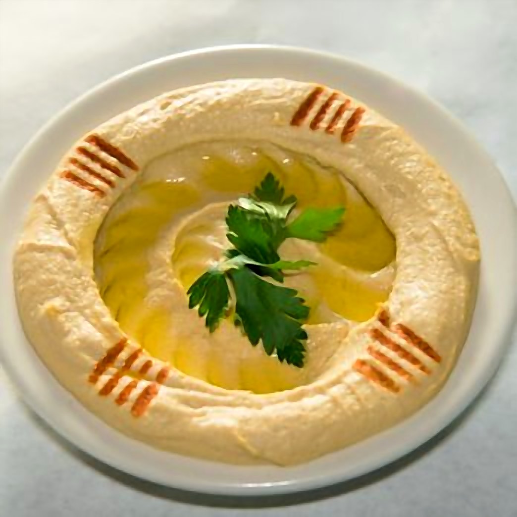Stone-ground hummus at Gaby's