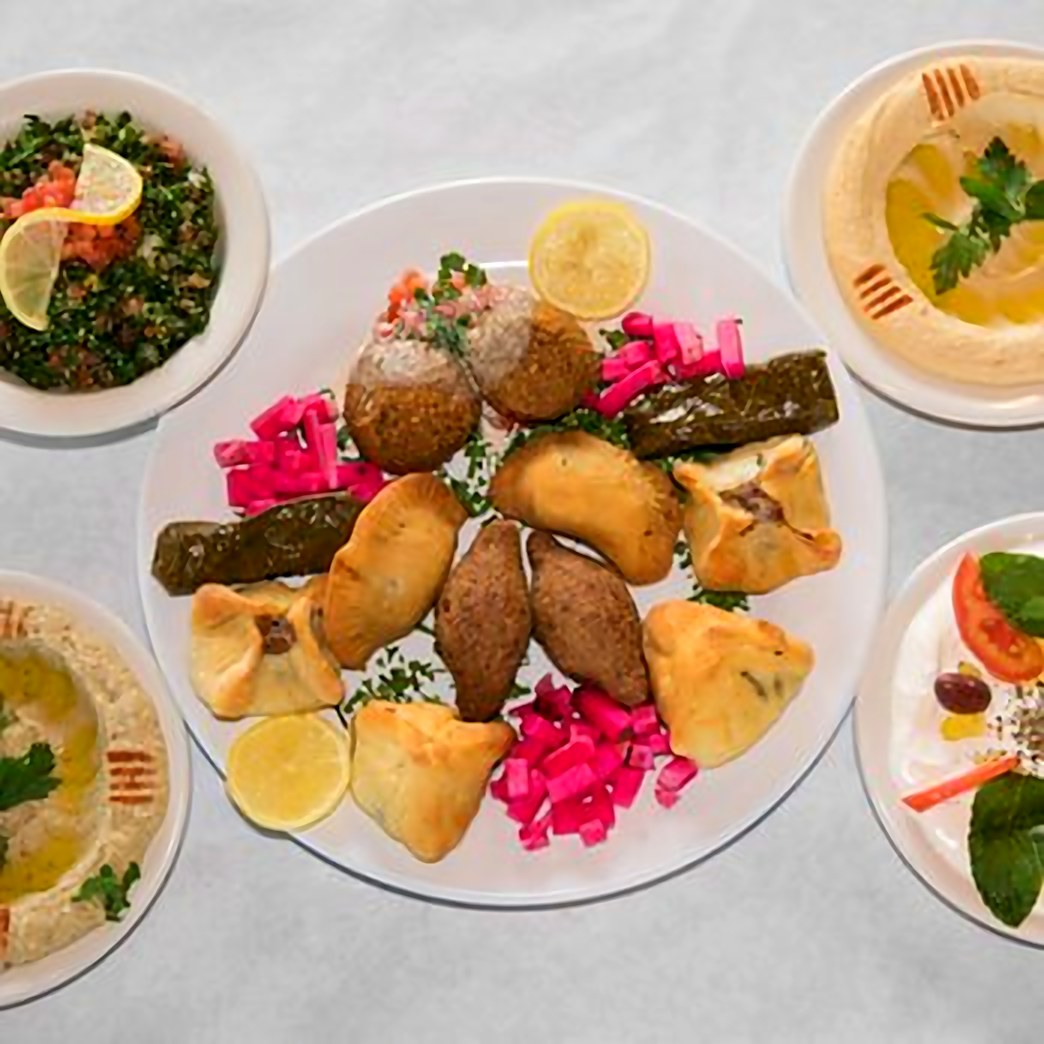Oum George's Feast, a full mezze and grill spread