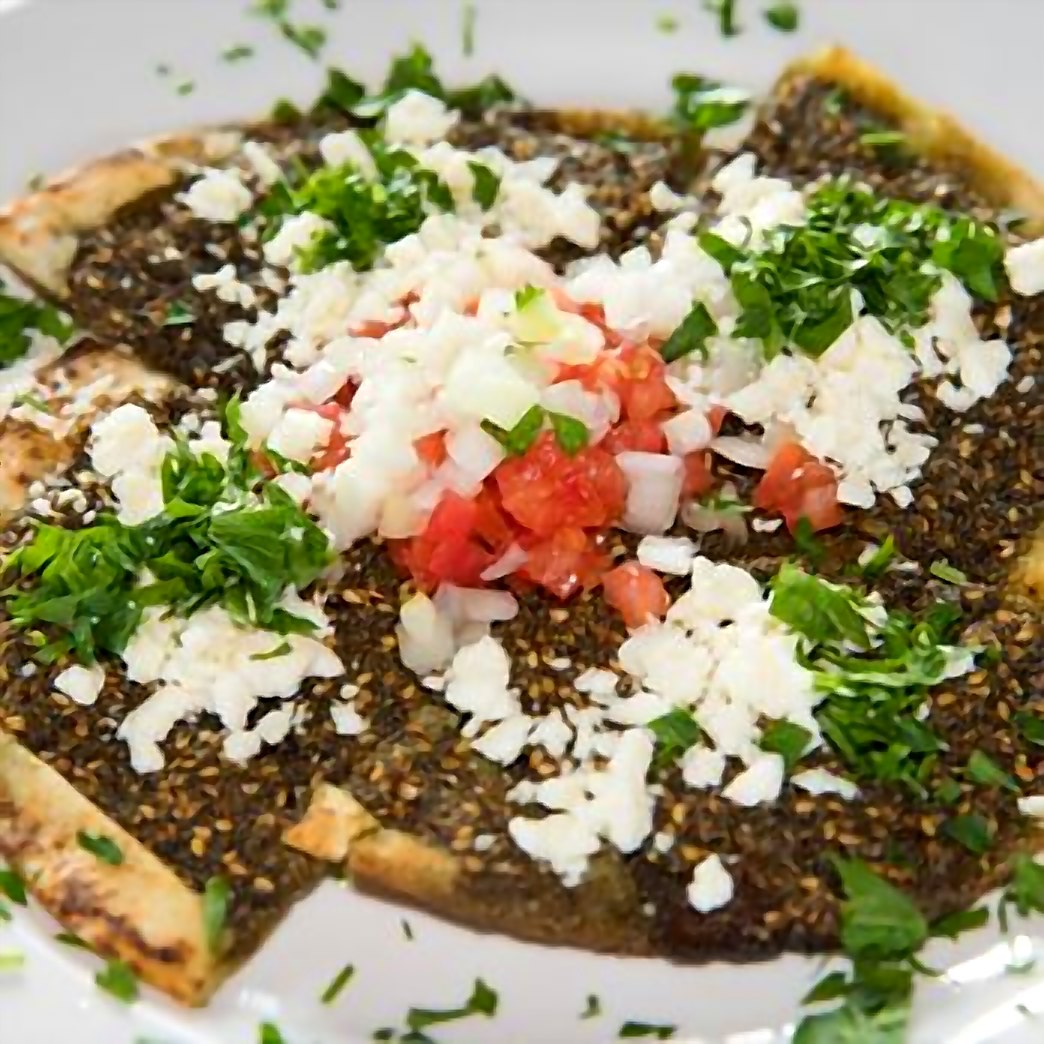 Za'atar manakish